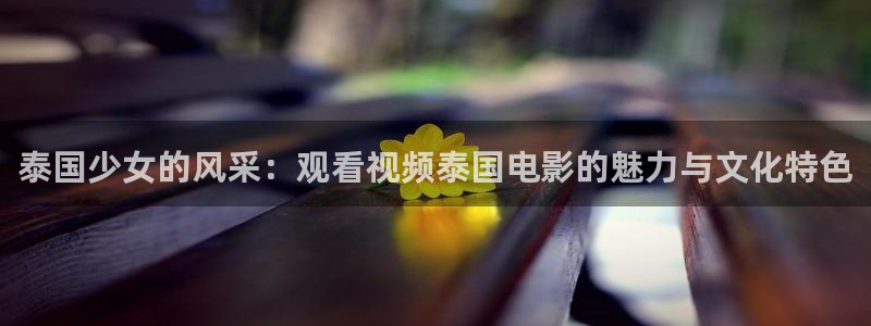 星空电影在线：泰国少女的风采：观看视频泰国电影的魅力与文化特色